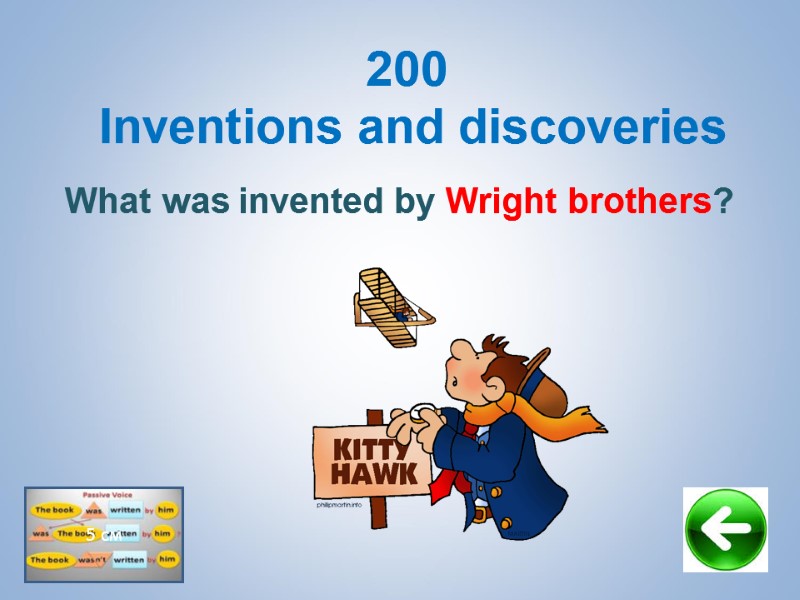 200  Inventions and discoveries 5 см What was invented by Wright brothers?